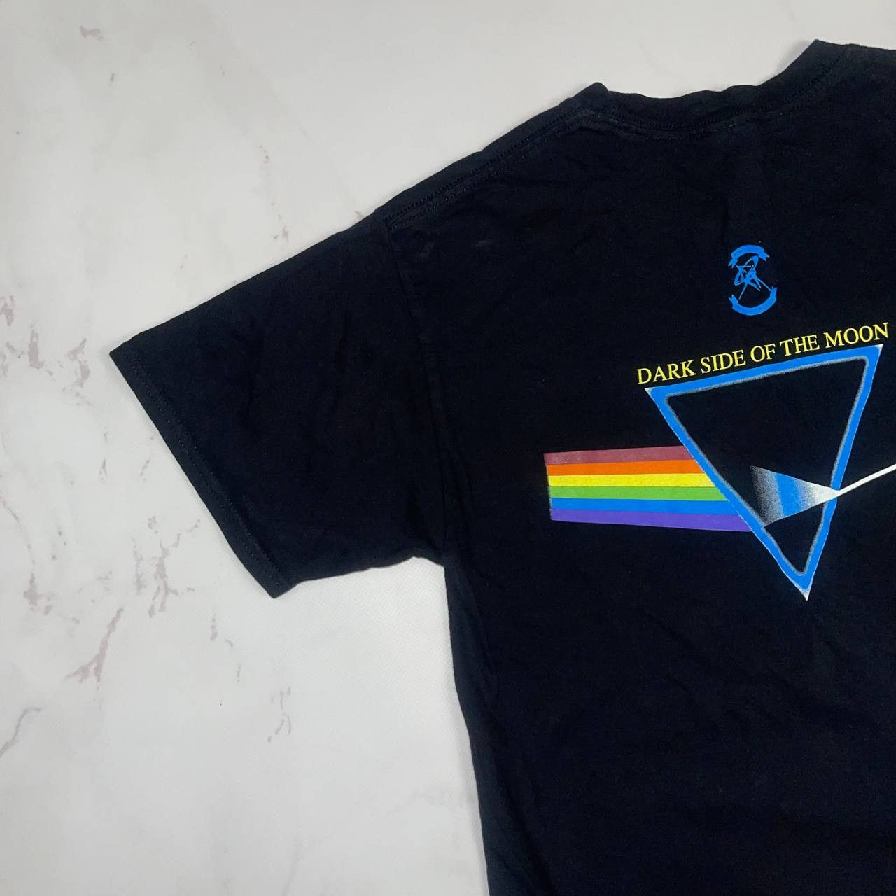 Vintage Vintage Pink Floyd Dark Side of the Moon Black T-Shirt sizeM Size US M / EU 48-50 / 2 - 9 Thumbnail