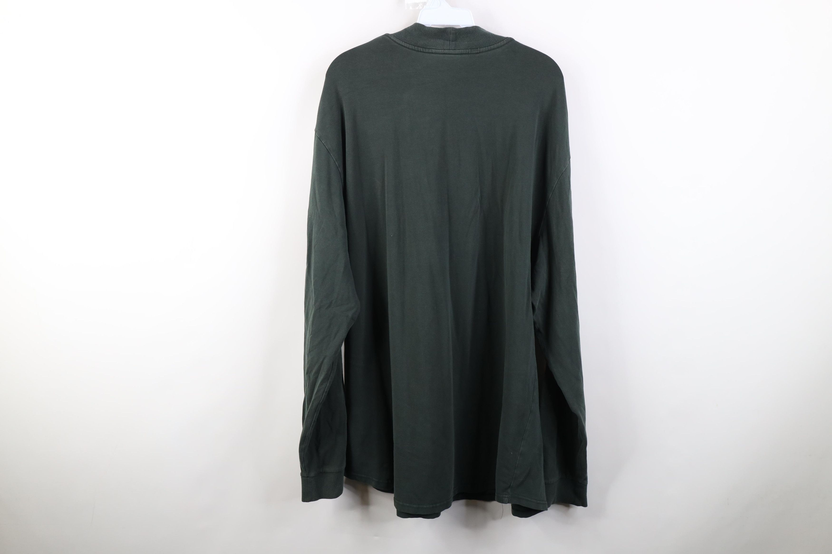Nike Vintage Y2K Nike Mini Swoosh Mock Neck Long Sleeve T-Shirt Size US XXL / EU 58 / 5 - 15 Thumbnail