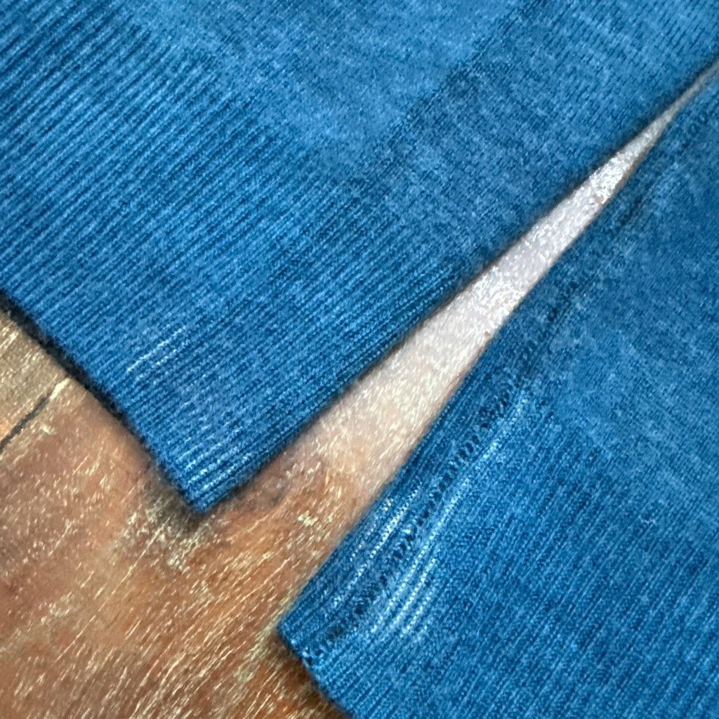 7 For All Mankind 7 For All Mankind Women’s Blue Crewneck Sweater L 100% Wool Size L / US 10 / IT 46 - 6 Thumbnail