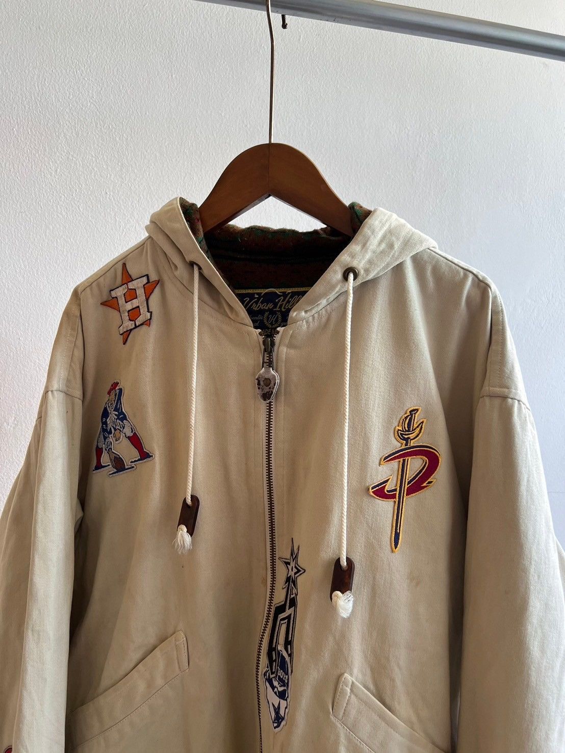 Vintage Distressed Vintage 90s Urban Hills Hoodie Jacket Size US L / EU 52-54 / 3 - 3 Thumbnail