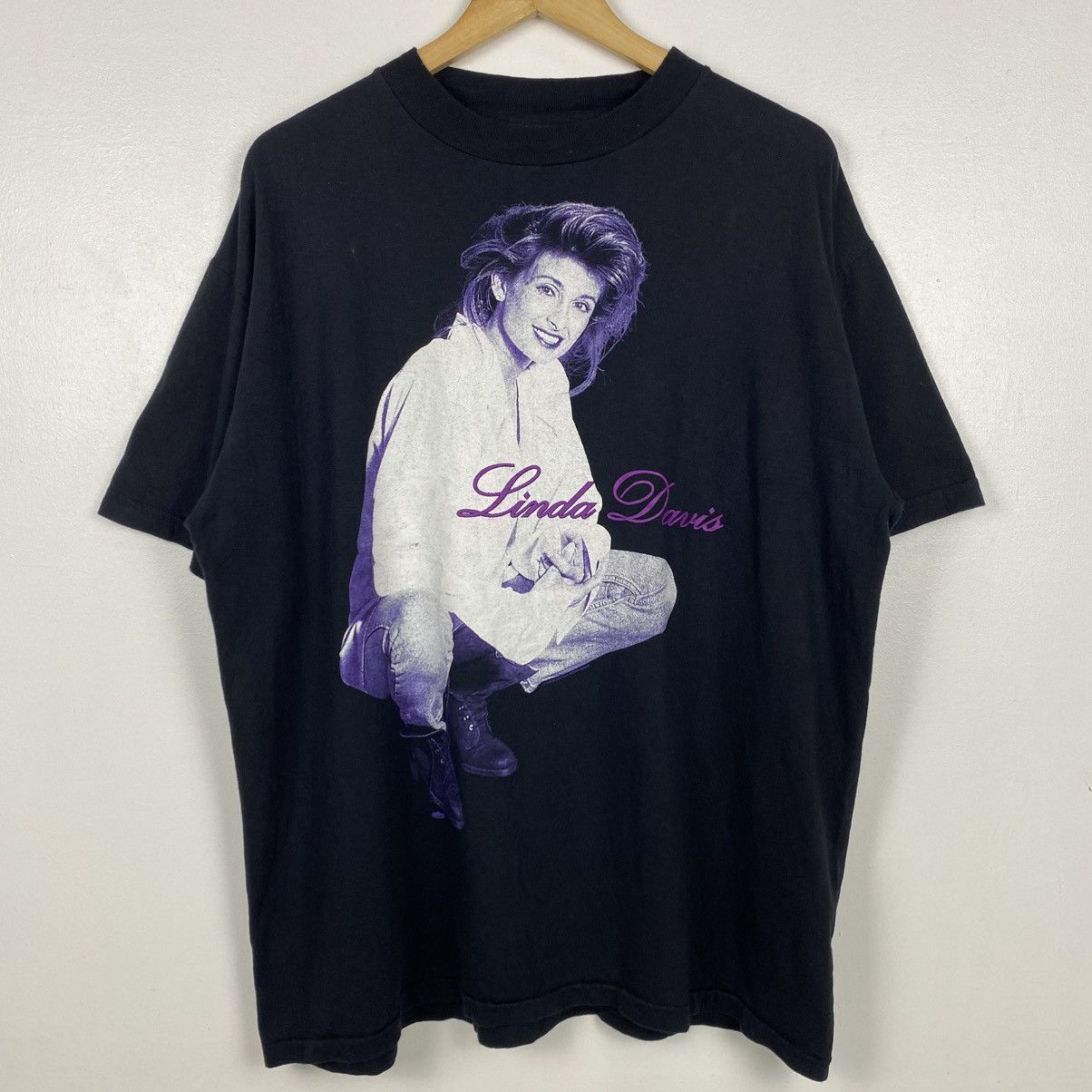 Band Tees × Vintage 90s Linda Davis T-Shirt Print Size US XL / EU 56 / 4 - 2 Thumbnail