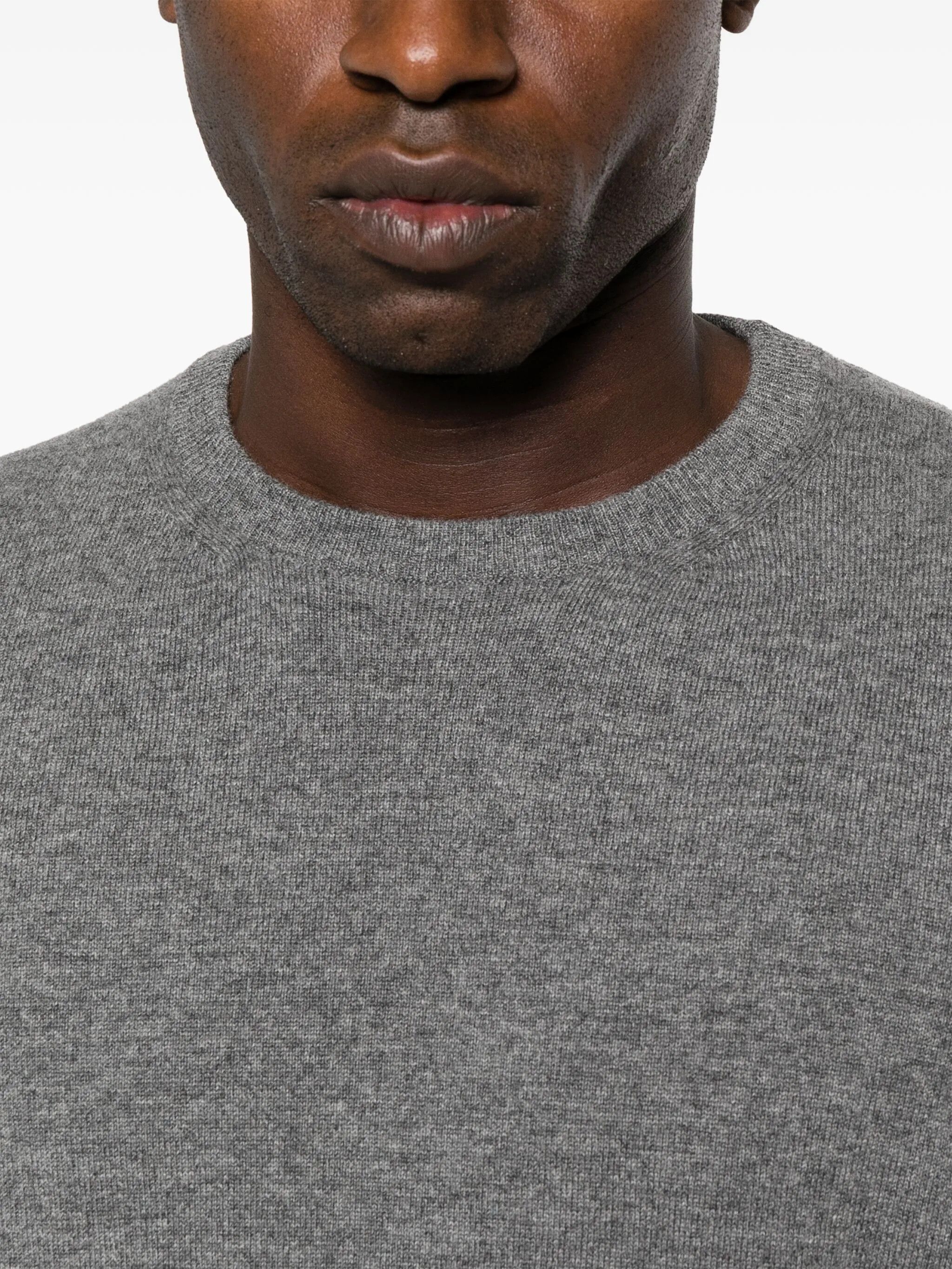 Off-White o1y0325 Cashmere Blend Sweater in Grey Size US L / EU 52-54 / 3 - 2 Thumbnail