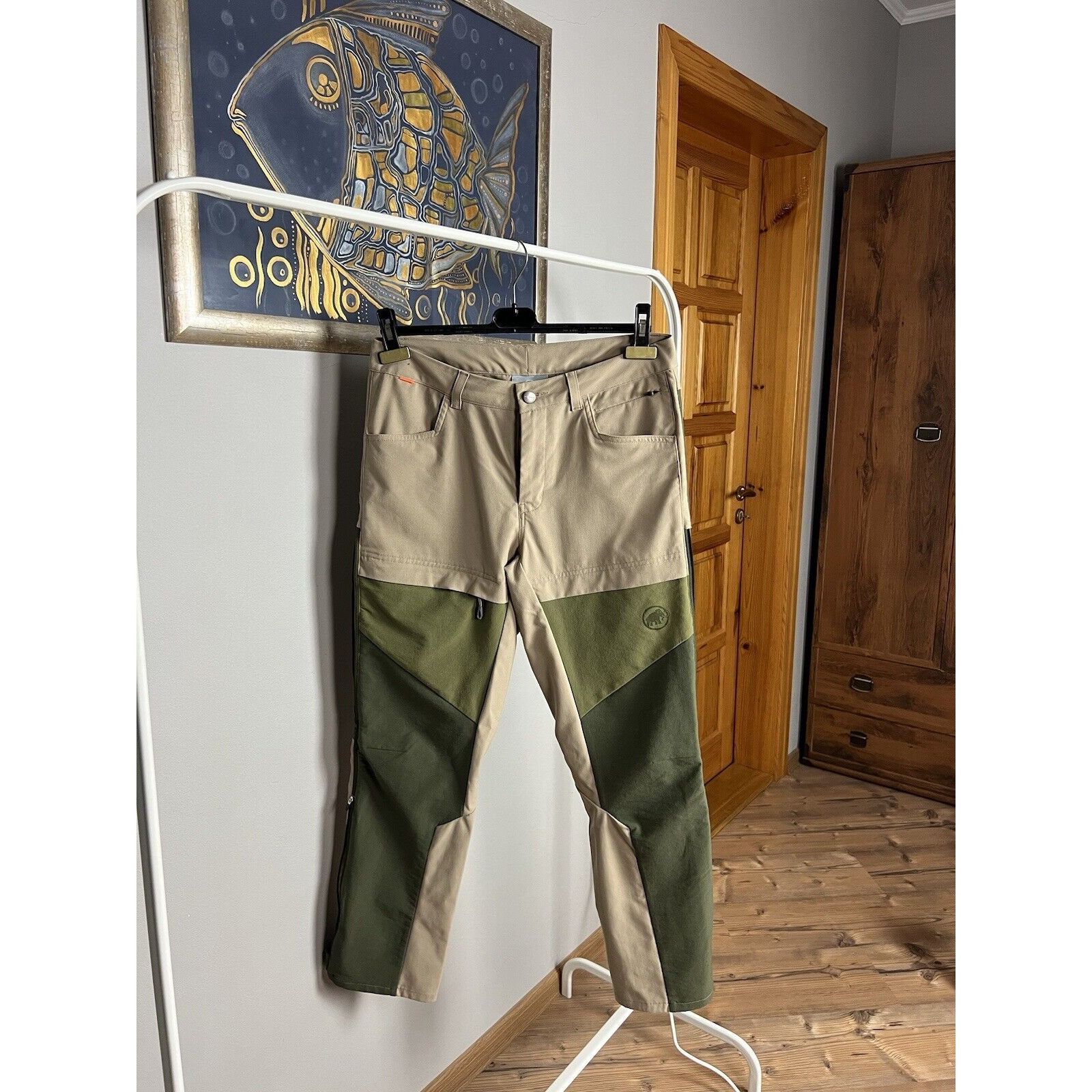 Mammut Mammut Green Beige Stretchy Cargo Hiking Pants Size EU 46 (3 Size US 30 / EU 46 - 2 Thumbnail