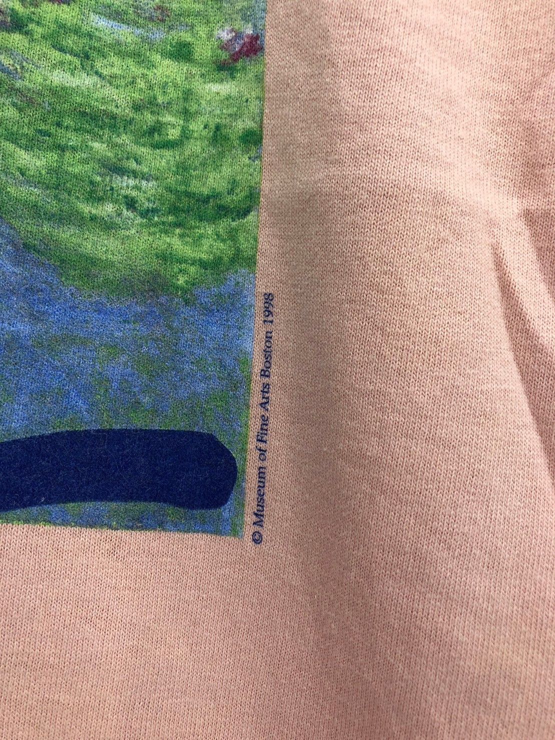 Vintage Vintage 1998's MONET Boston Museum of Arts Water Lllies BN Size US M / EU 48-50 / 2 - 7 Thumbnail