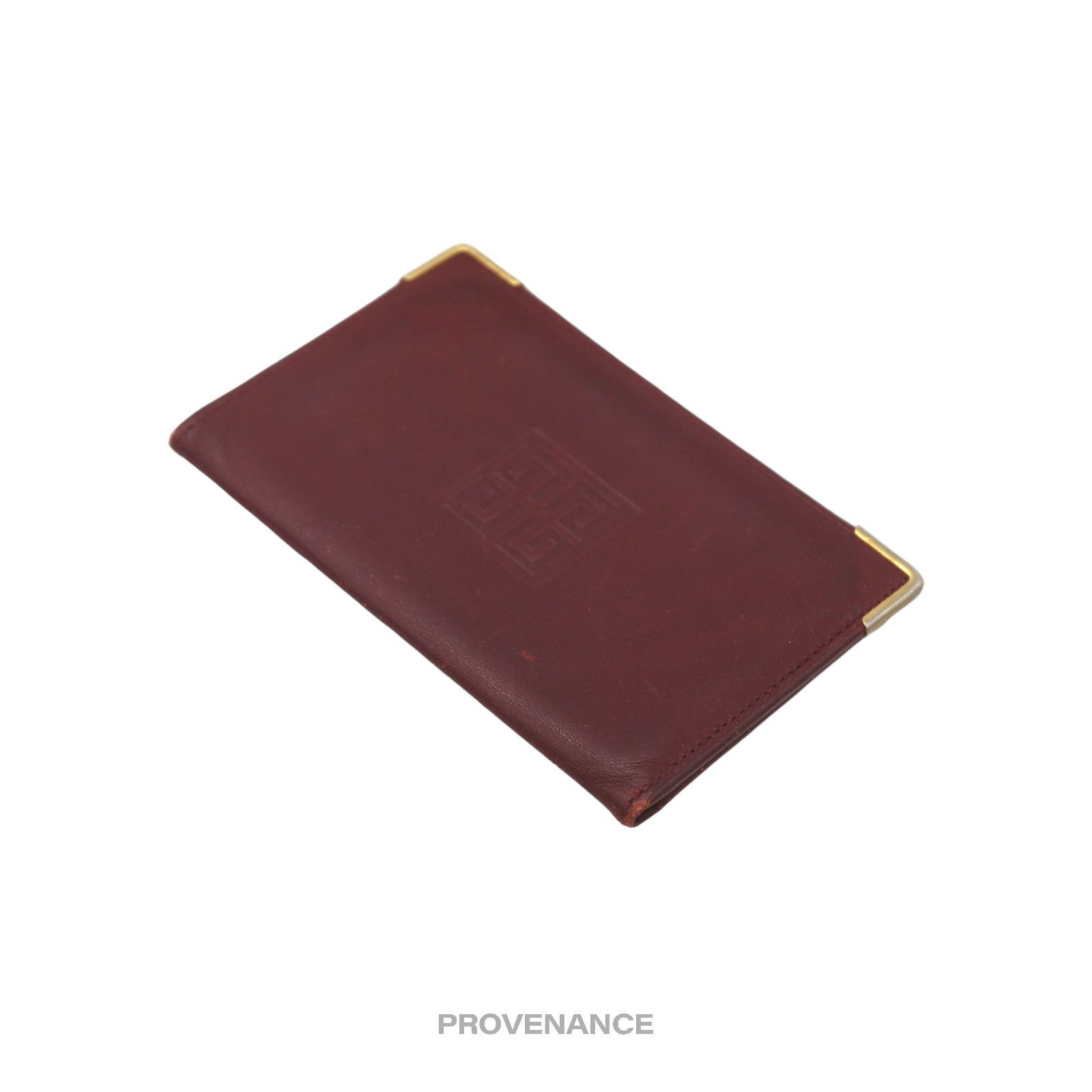 Givenchy 🔴 Givenchy Pocket Organizer Wallet - Burgundy Leather Size ONE SIZE - 4 Thumbnail