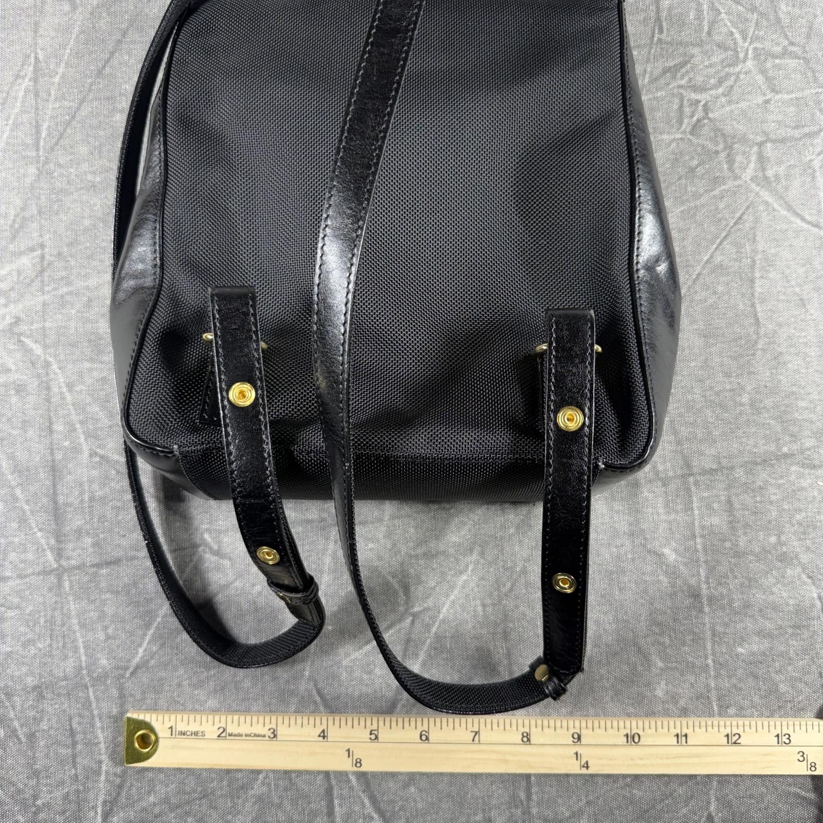 Other Oroton Backpack Black Mini Leather Size ONE SIZE - 5 Thumbnail