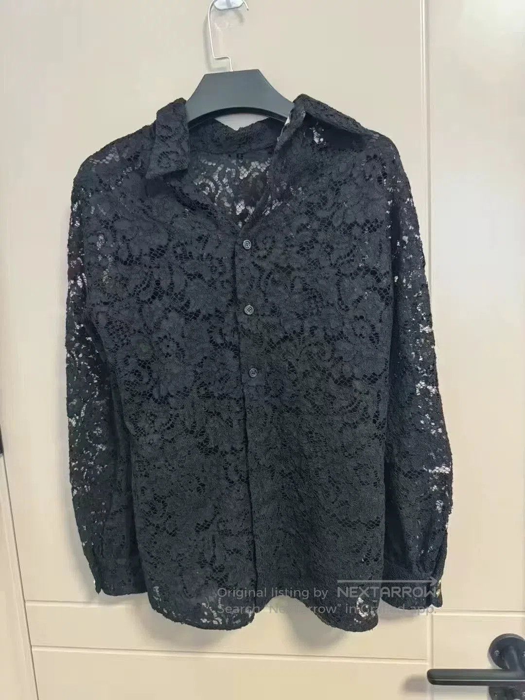 Gucci Gucci Hollow Out Lace Blouse. Size XS / US 0-2 / IT 36-38 - 1 Thumbnail