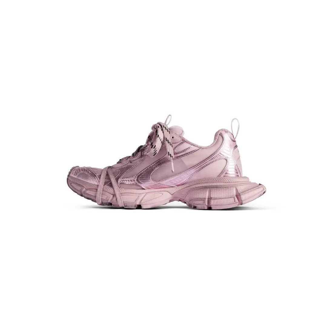 Balenciaga o1la1rc1a0825 3XL Summer Mesh Sneakers in Light Pink Size US 9 / IT 39 - 4 Thumbnail