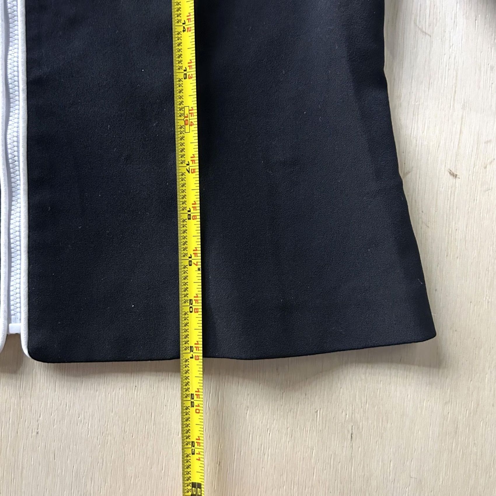 Vintage VINTAGE Positive Attitude Suit Jacket Womens 6 Black Piped Petite USA Size M / US 6-8 / IT 42-44 - 5 Thumbnail