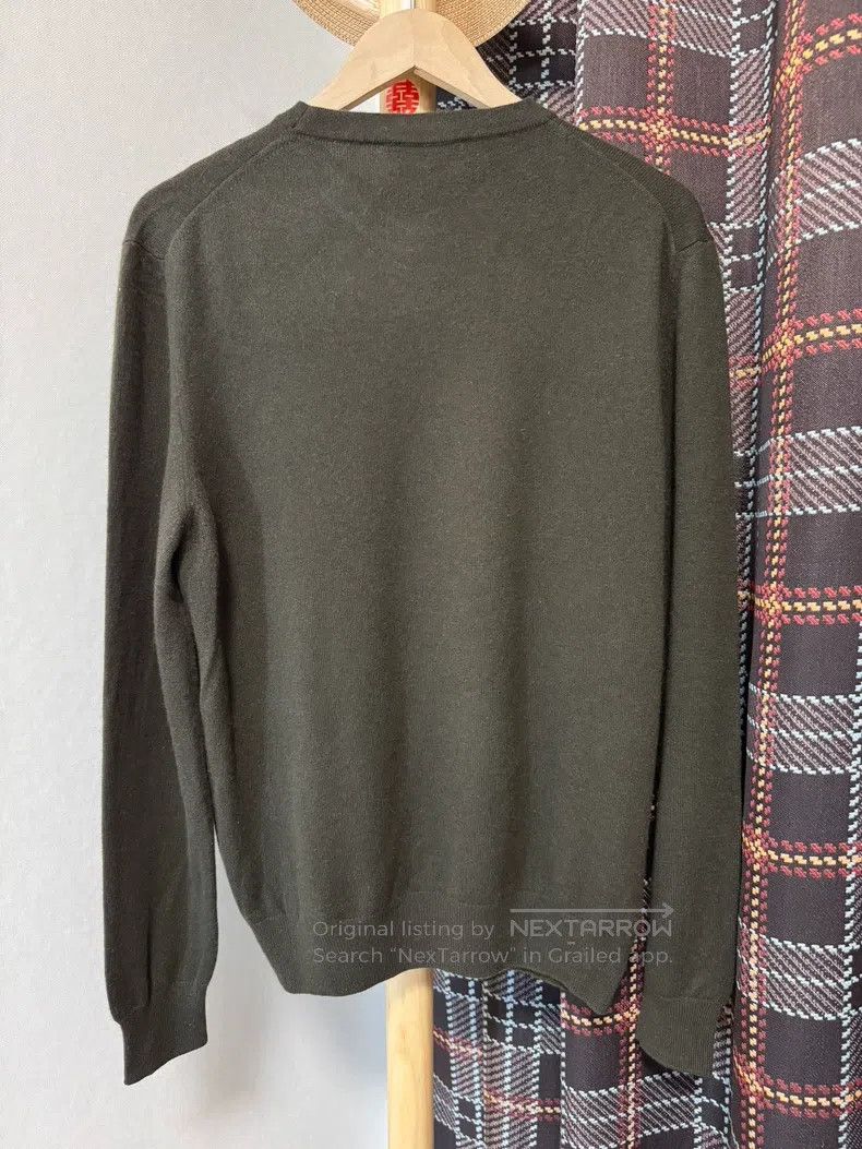 Hermes Hermes Embroidered goat wool sweater Size US L / EU 52-54 / 3 - 2 Thumbnail