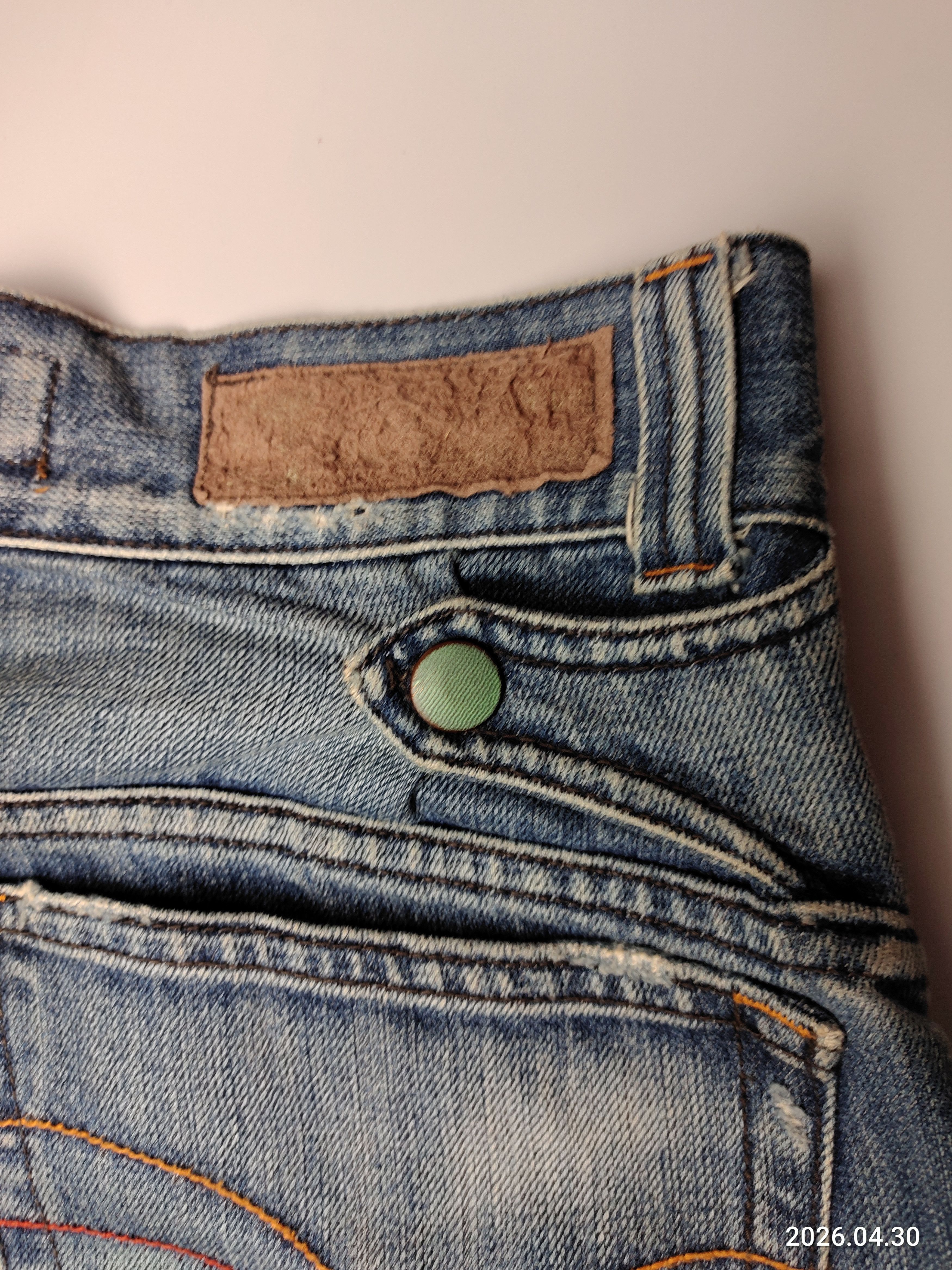 Japanese Brand vtg cotton farm denim Size US 30 / EU 46 - 12 Thumbnail