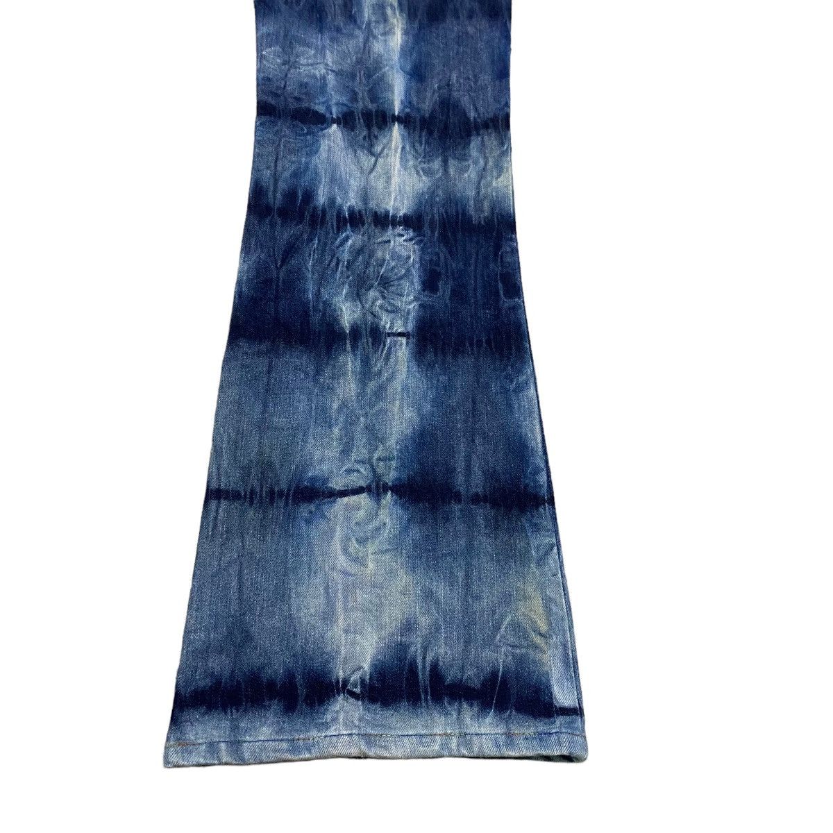 If Six Was Nine Veronica Led Rechwe Denim Flare Jeans Bleach Size US 32 / EU 48 - 14 Thumbnail
