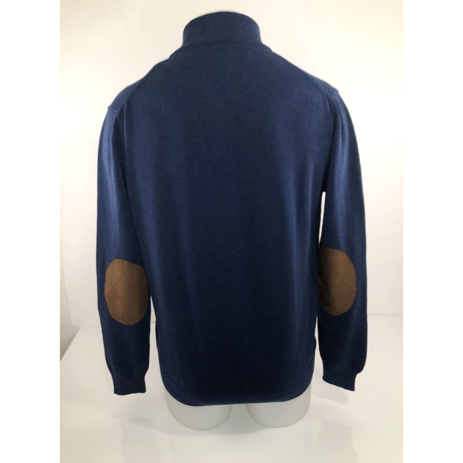 Luchiano Visconti Luchiano Visconti Sweater Full Zip Mens S Cardigan Blue Elbow Patch Sm. XL? (Note: Original size is S, ensure accuracy) Size US S / EU 44-46 / 1 - 4 Thumbnail