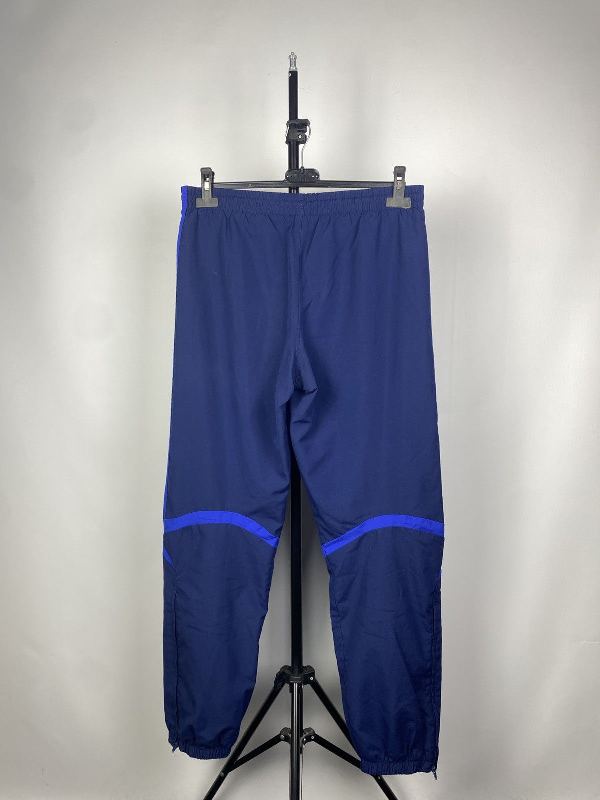 Adidas × Vintage Vintage 00s Adidas Nylon Baggy Trackpants Y2K S Size US 31 - 5 Thumbnail
