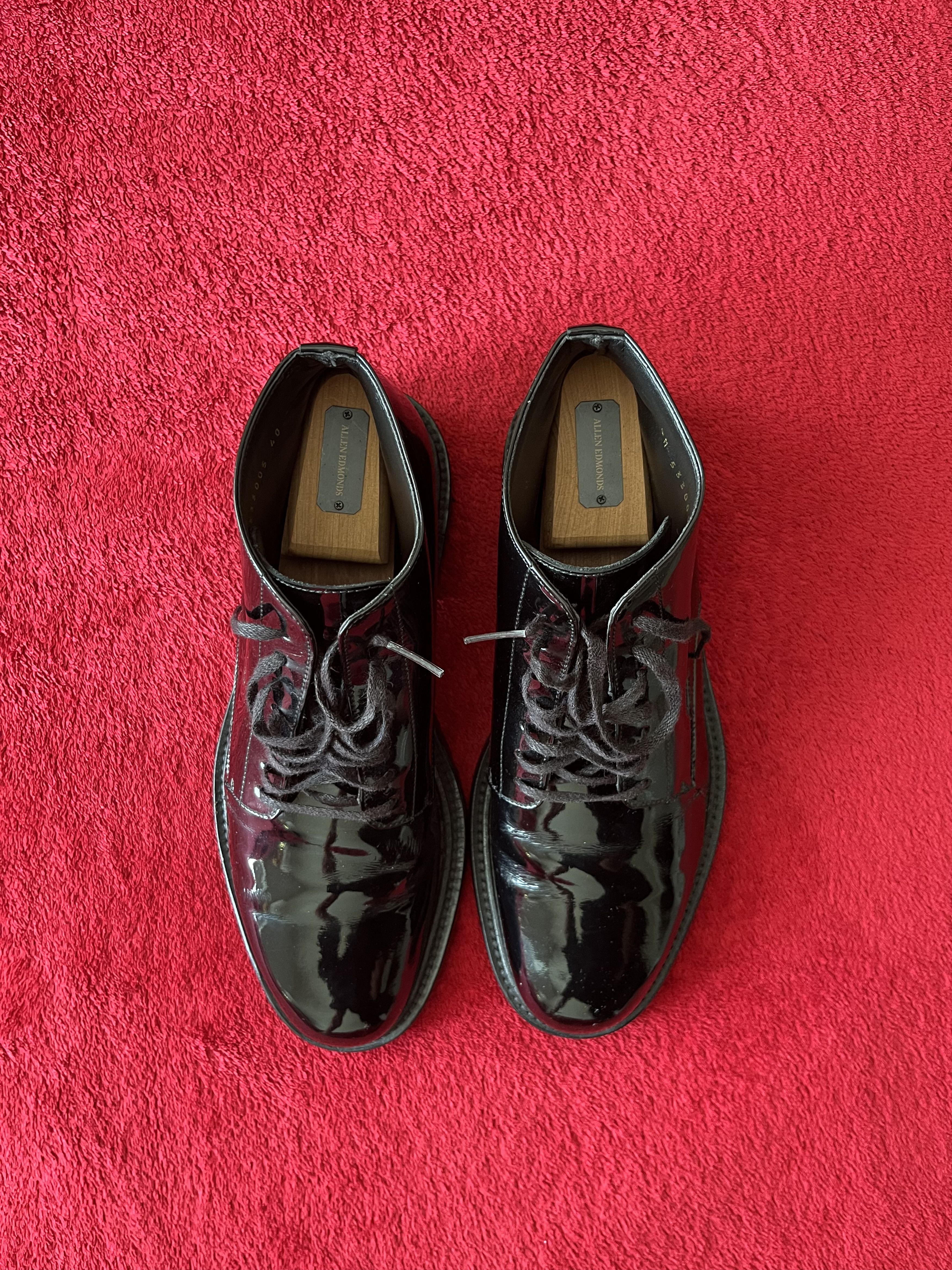Saint Laurent Paris Saint Laurent Patent Leather Derby Boot Size US 7 / EU 40 - 2 Thumbnail