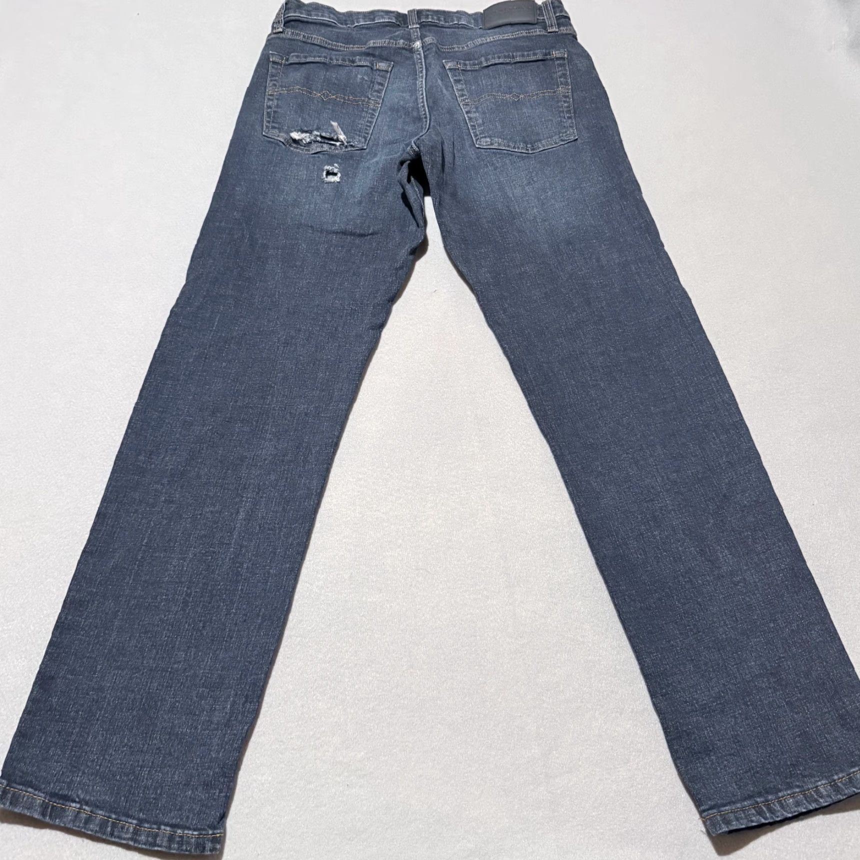 Lucky Brand Lucky Brand 221 Original Straight Denim Jeans Men Blue Dark Wash - 33x32 Size US 33 - 6 Thumbnail