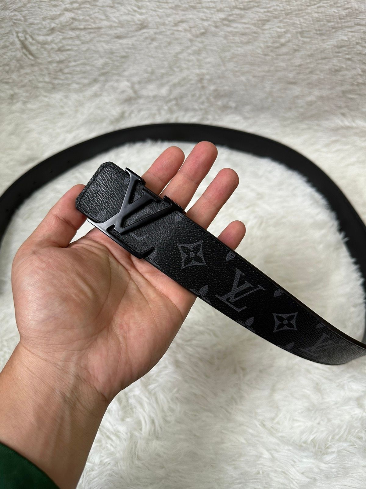 Louis Vuitton X Nba Lv 3 Steps 40mm Reversible Belt Monogram