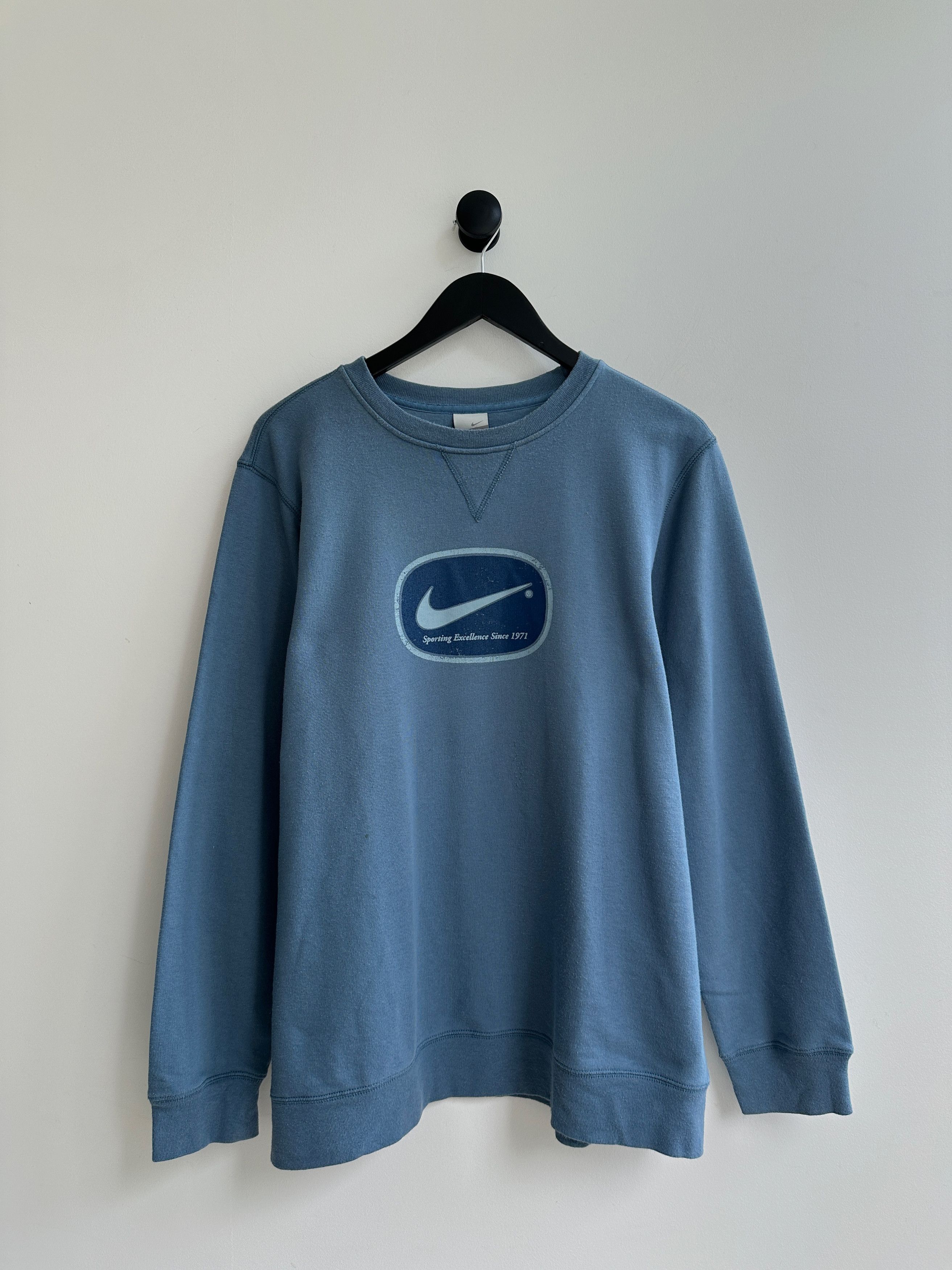 Nike Vintage Y2K Nike Sweatshirt Pullover Size US M / EU 48-50 / 2 - 1 Thumbnail