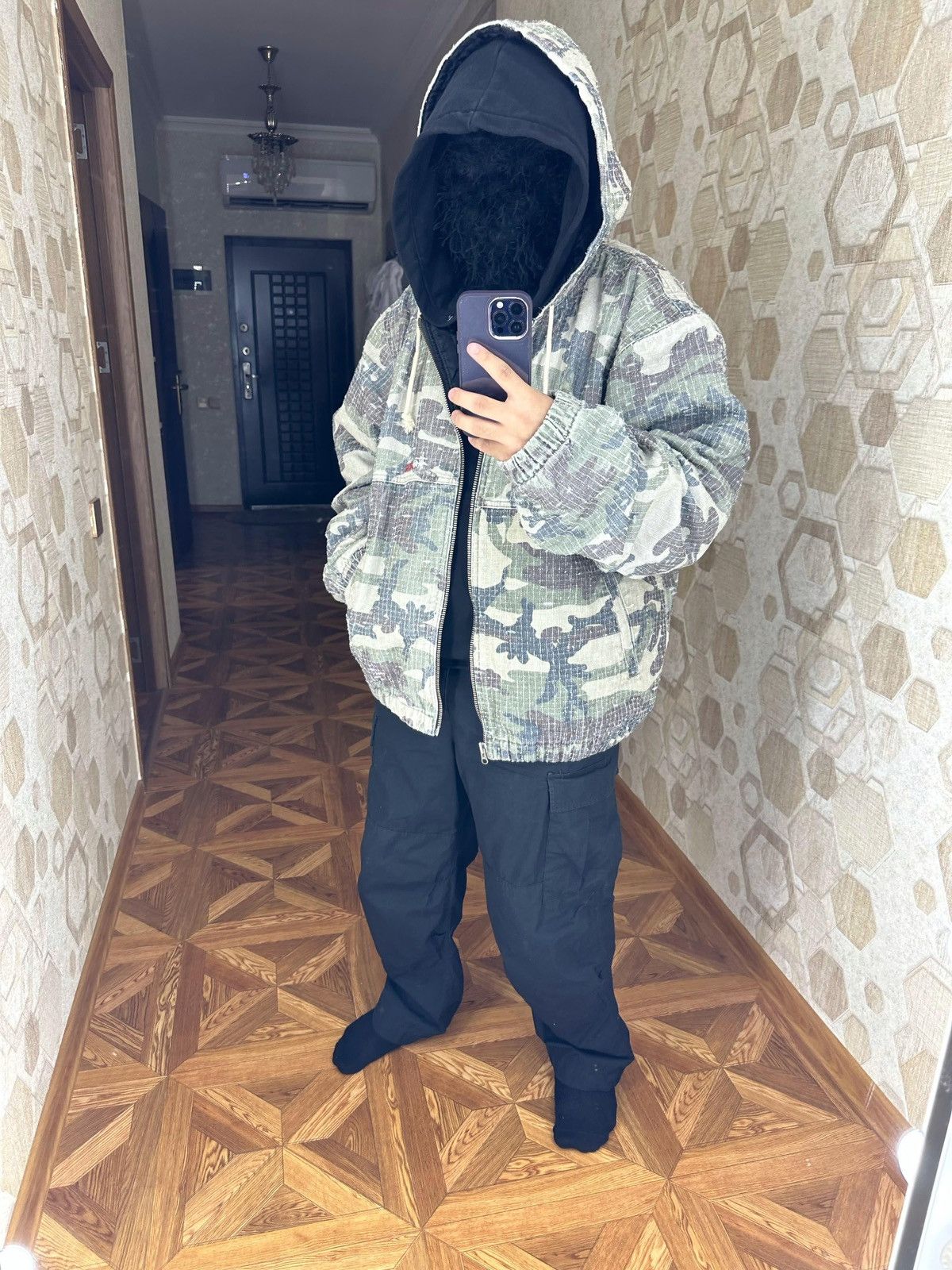 Stussy Needle Punch Camo | Grailed