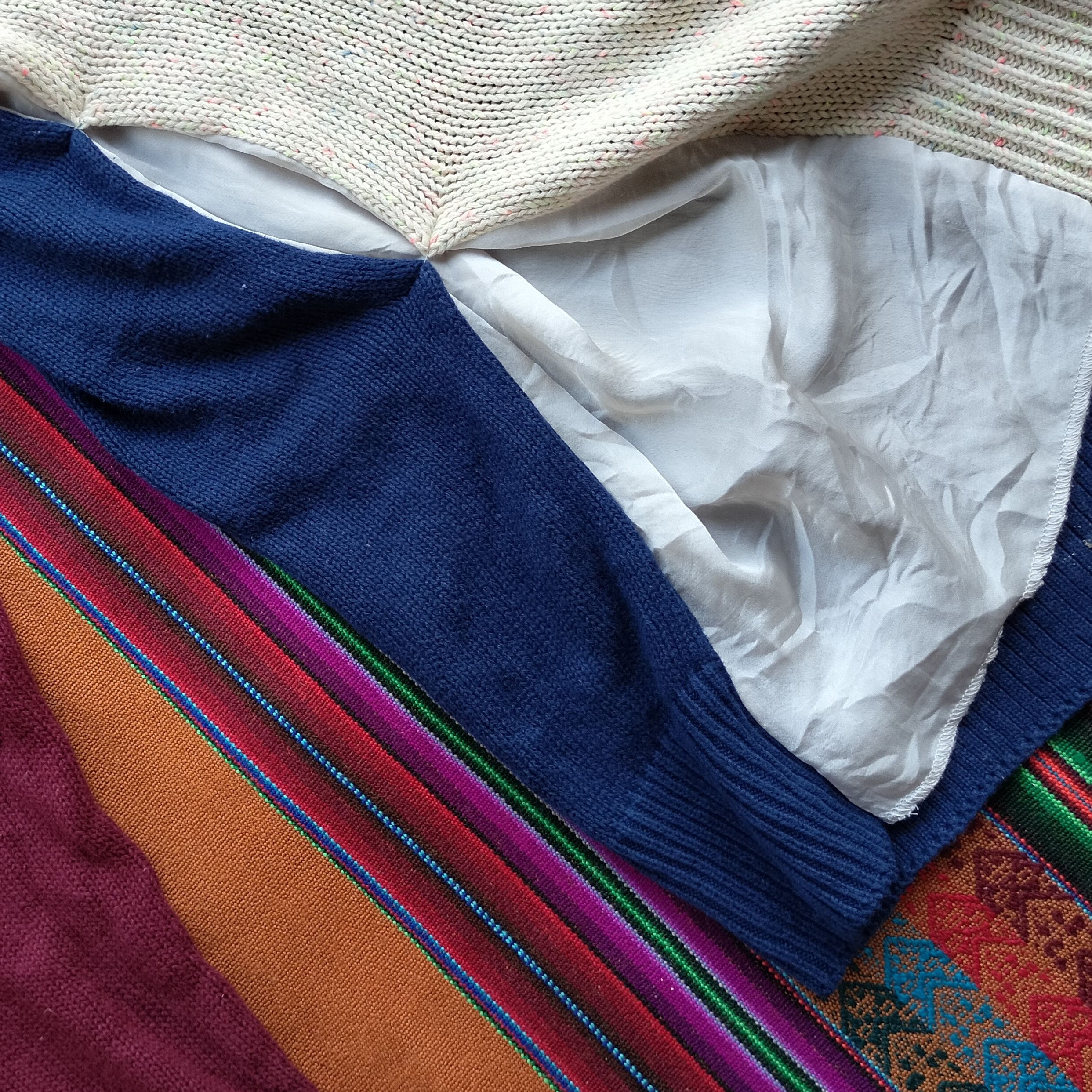 Issey Miyake SunaoKuwahara issey miyake color block cardigan Size US S / EU 44-46 / 1 - 7 Thumbnail