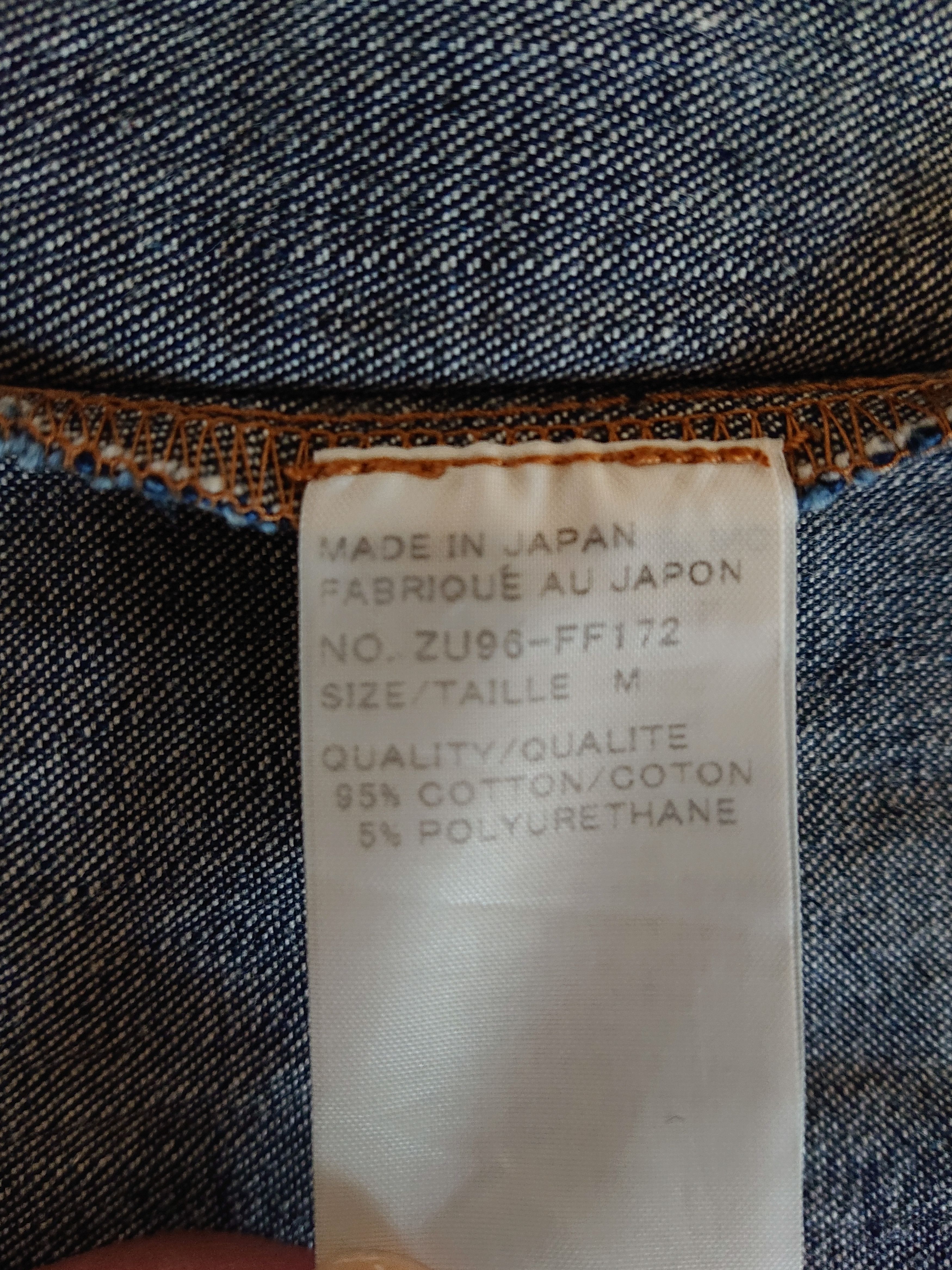 CABANE de ZUCCa Cabane De Zucca x Issey Miyake x Zucca jeans Size US 32 / EU 48 - 7 Thumbnail