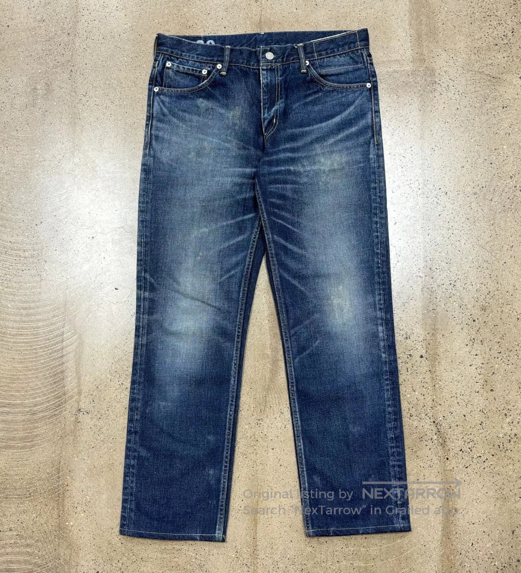 Visvim Visvim Social Sculpture Damaged Denim Pants. Size US 34 / EU 50 - 1 Thumbnail