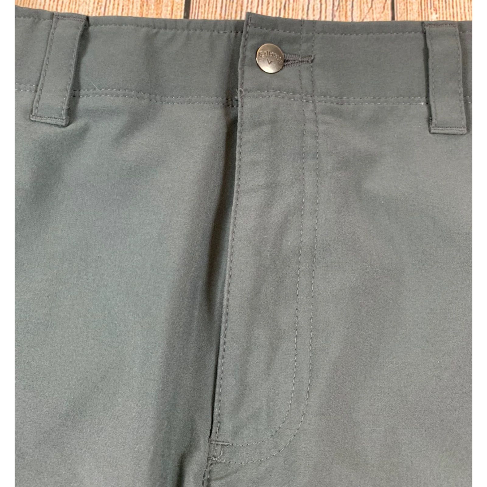 Callaway Callaway Golf Chino Shorts Gray Stretch Mens Size 34 Size US 34 / EU 50 - 3 Thumbnail
