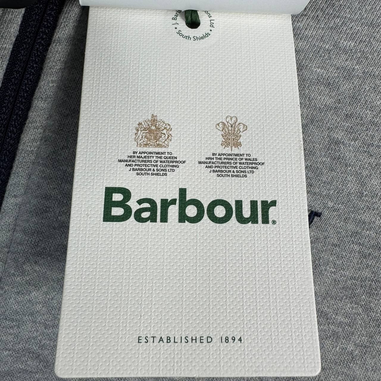 Barbour NEW Barbour Lewis Zip Jacket Grey Navy Boys Size XL 12-13Y Size US XXS / EU 40 - 8 Thumbnail