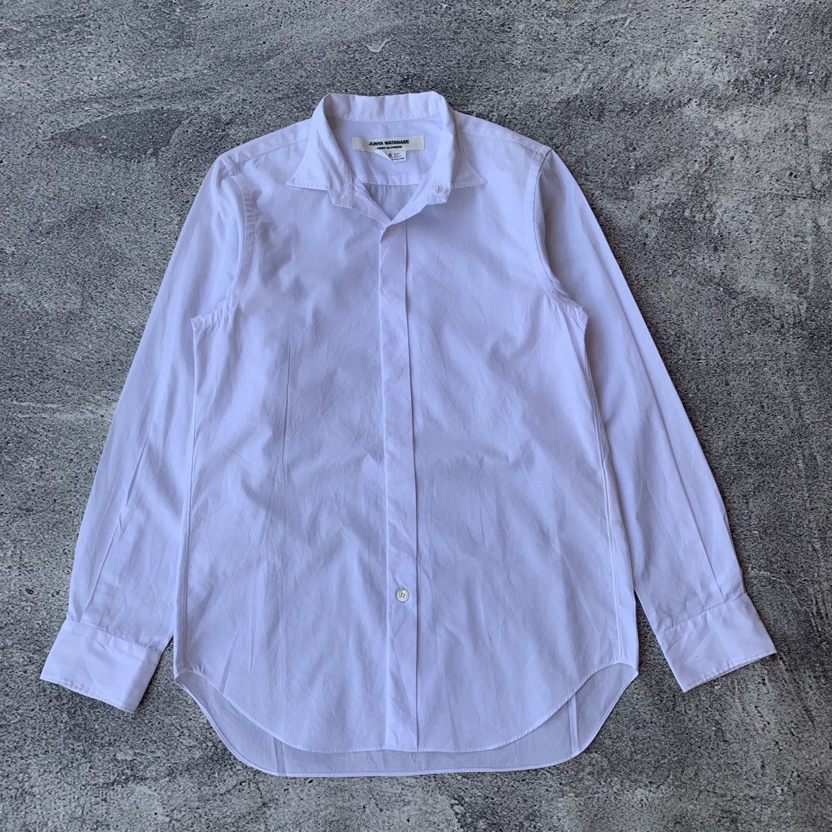 Junya Watanabe Junya watanabe White Button up Shirts Size US S / EU 44-46 / 1 - 1 Thumbnail