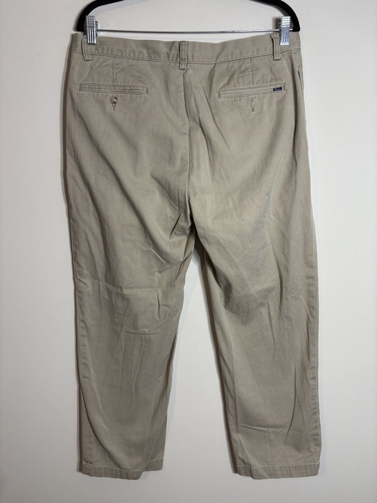Polo Ralph Lauren Polo Ralph Lauren Classic Fit Pleated Chino Pants 34x29 Size US 34 / EU 50 - 2 Thumbnail