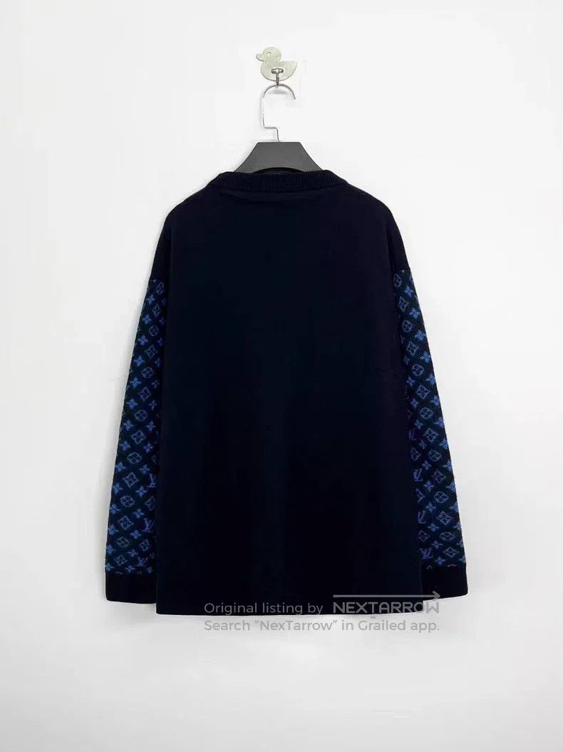 Louis Vuitton Louis Vuitton SS23 New arm print logo cashmere-blend knit Size US XL / EU 56 / 4 - 2 Thumbnail