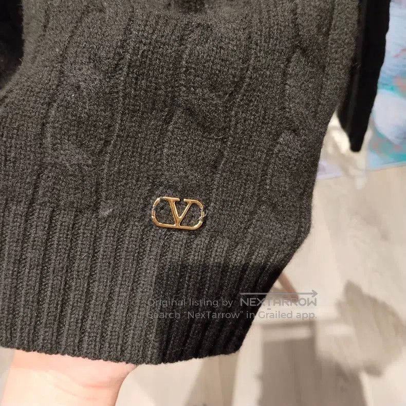 Valentino Valentino Wool knitted sweater in early spring Size M / US 6-8 / IT 42-44 - 5 Thumbnail