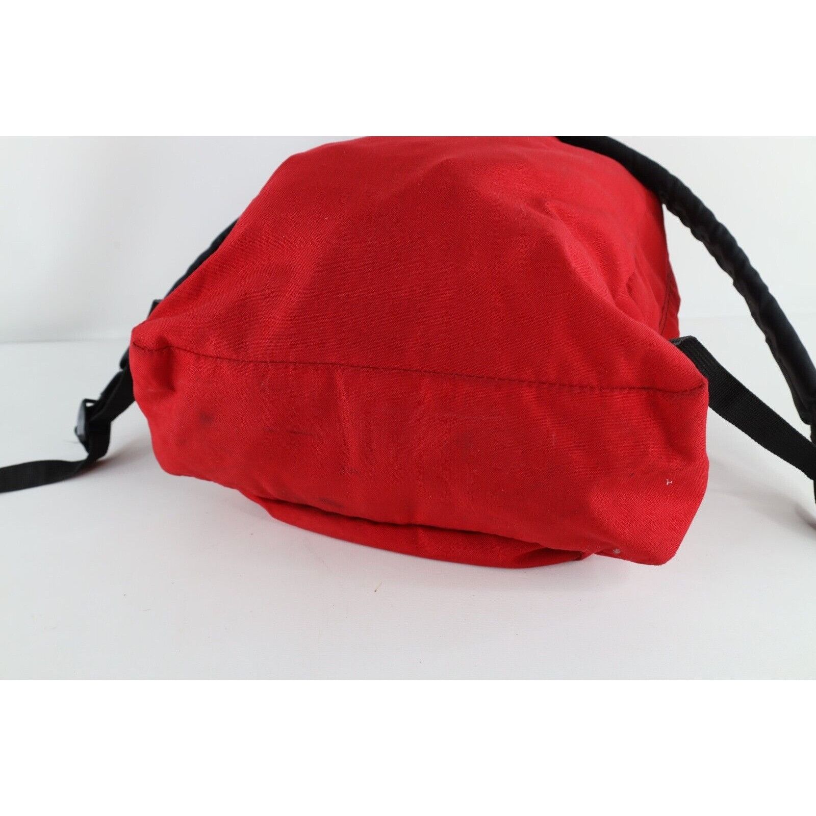 Jansport × Vintage Vintage 90s JanSport Distressed Box Logo Backpack Size ONE SIZE - 9 Thumbnail