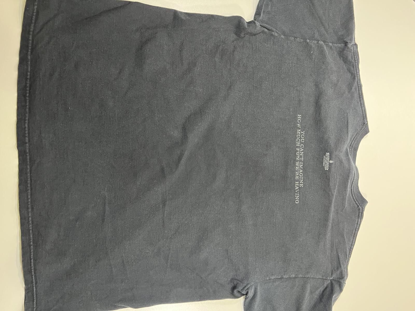 Fruit Of The Loom Vintage 2000s Atmosphere "You can't Imagine how much fun" Size US XL / EU 56 / 4 - 7 Thumbnail