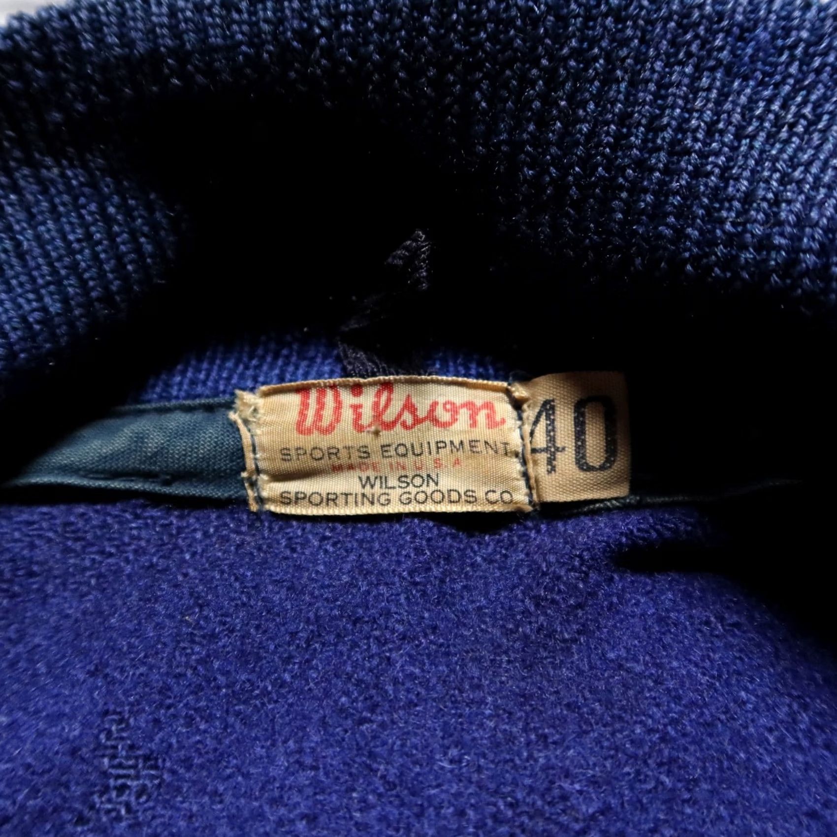 Wilson Vintage Wilson Wool Varsity Jacket Shirt Mens XS? Size US XXS / EU 40 - 7 Thumbnail