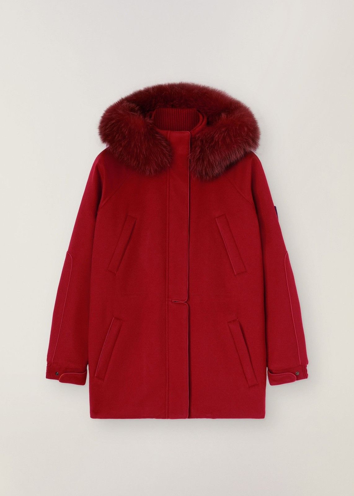 image of Loro Piana O1Loc1C0124 Jacket In Red, Women's (Size XL)