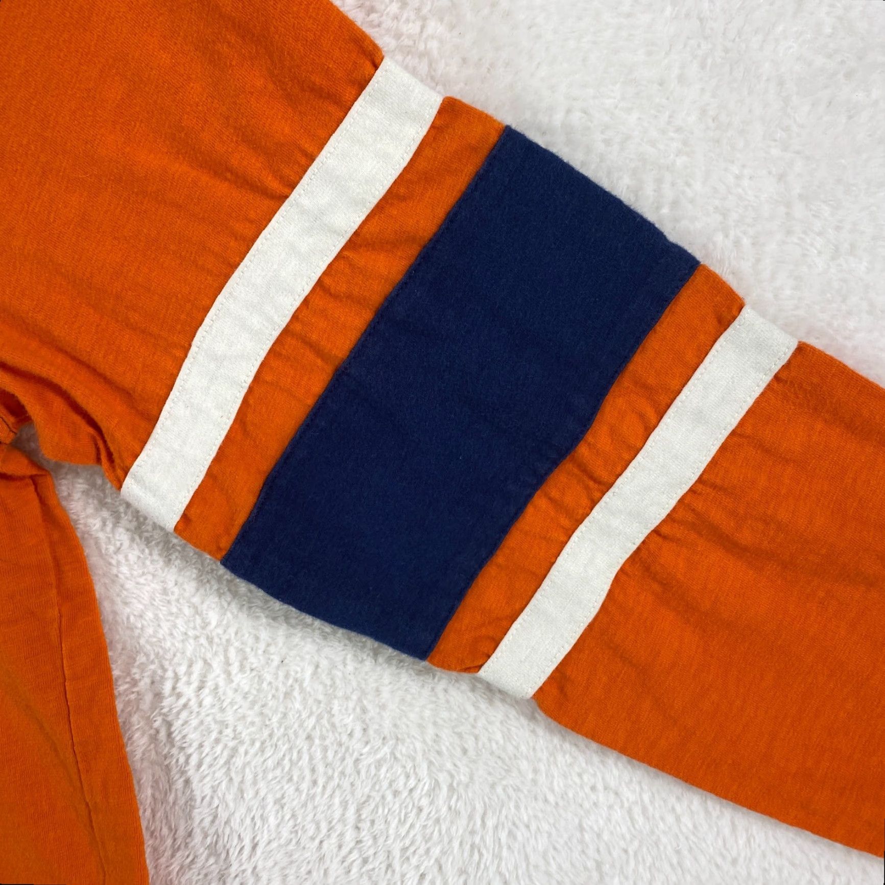 NFL VINTAGE Denver Broncos NFL Football Long Sleeve Game Day T-Shirt Mens SZ XL Orange Blue Size US XL / EU 56 / 4 - 4 Thumbnail