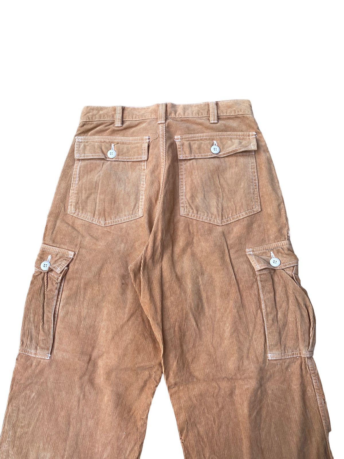 Schott Vintage Schott NYC Curduroy Cargo Pant Size US 29 - 3 Thumbnail