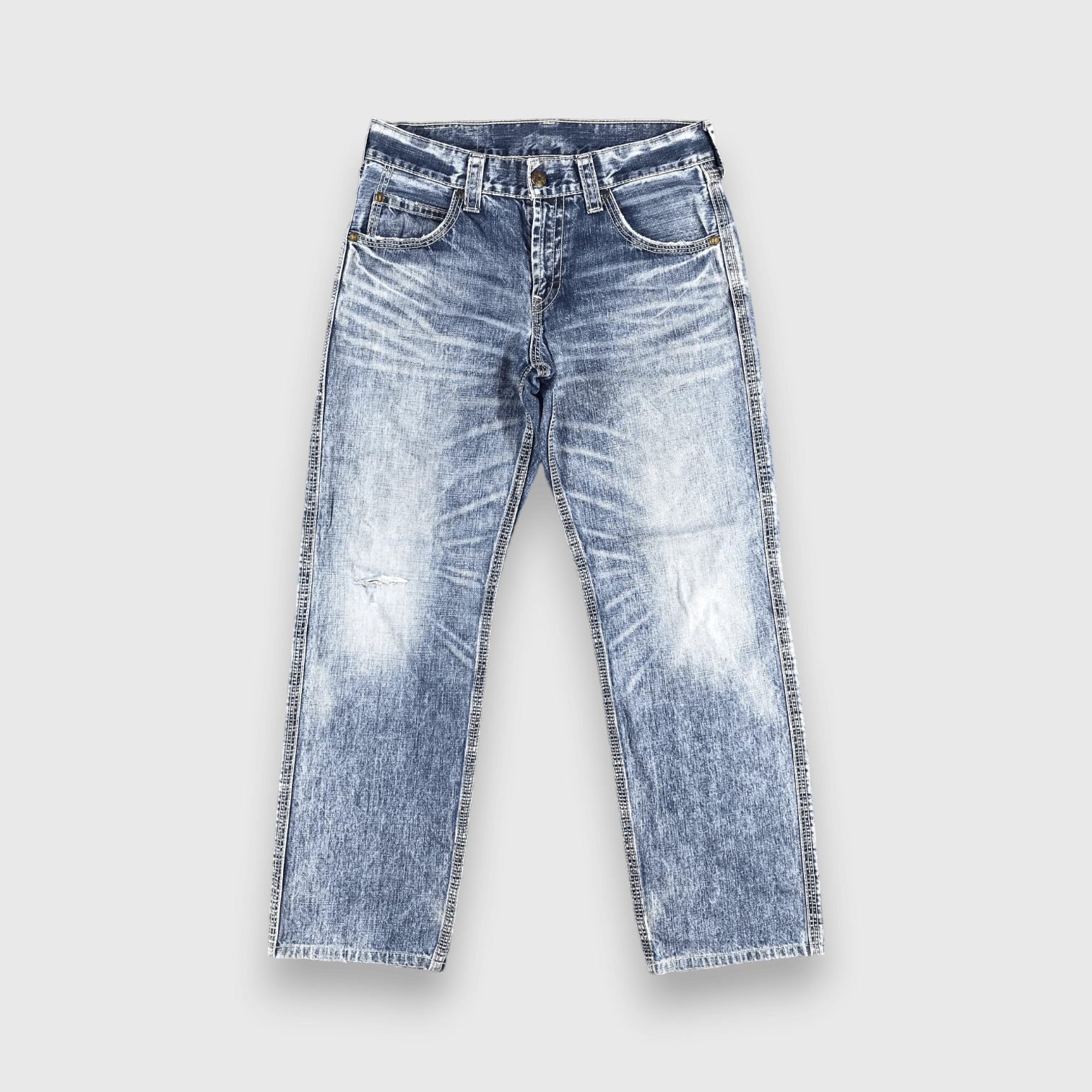 Levi's Vintage 90s Blue Wash Levis Jeans-J1802 Size US 34 / EU 50 - 1 Thumbnail