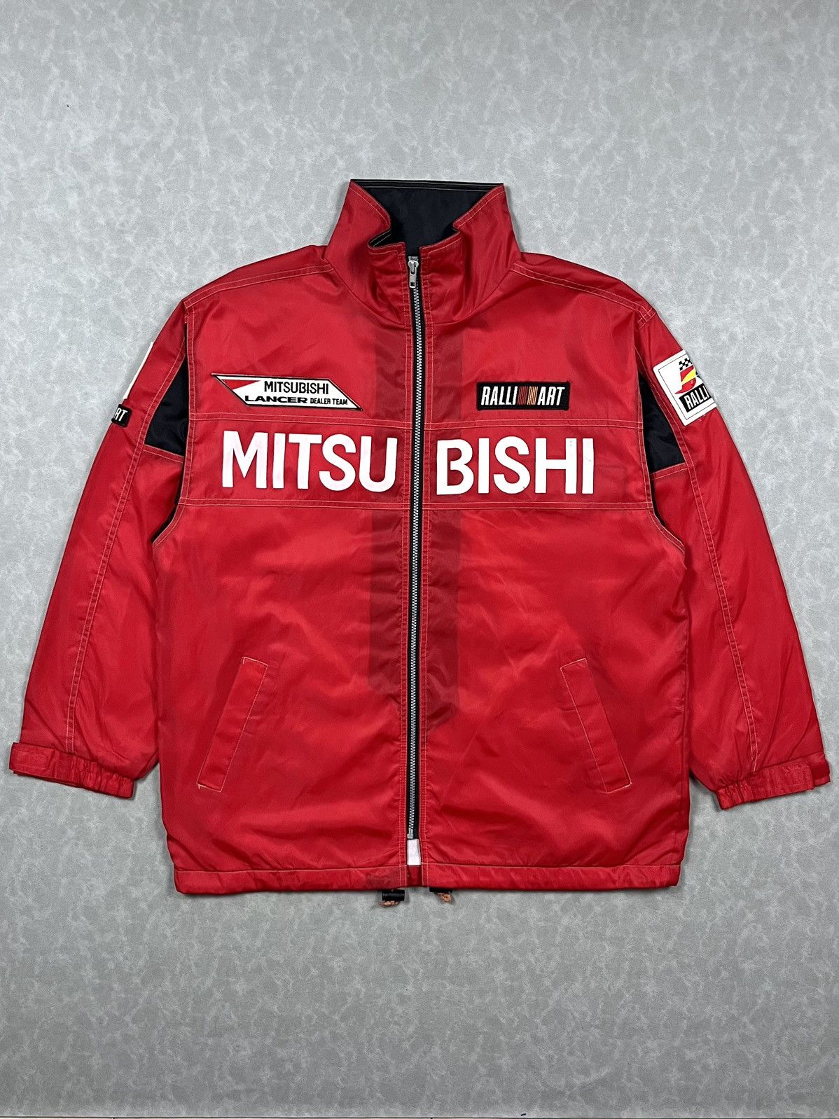 Japanese Brand 90s Mitsubishi Ralliart lancer team Size US L / EU 52-54 / 3 - 2 Thumbnail