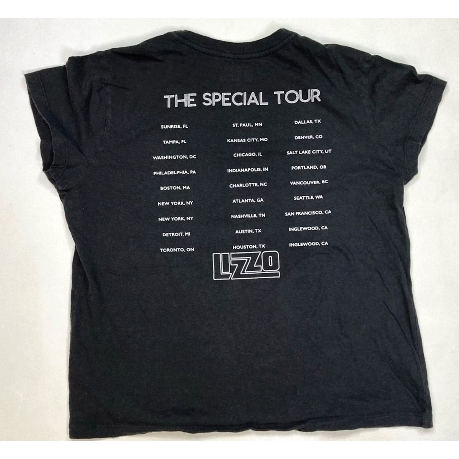 Rizzoli Lizzo The Special Tour Graphic T-shirt Women Small Black Short Sleeve Size S / US 4 / IT 40 - 3 Thumbnail