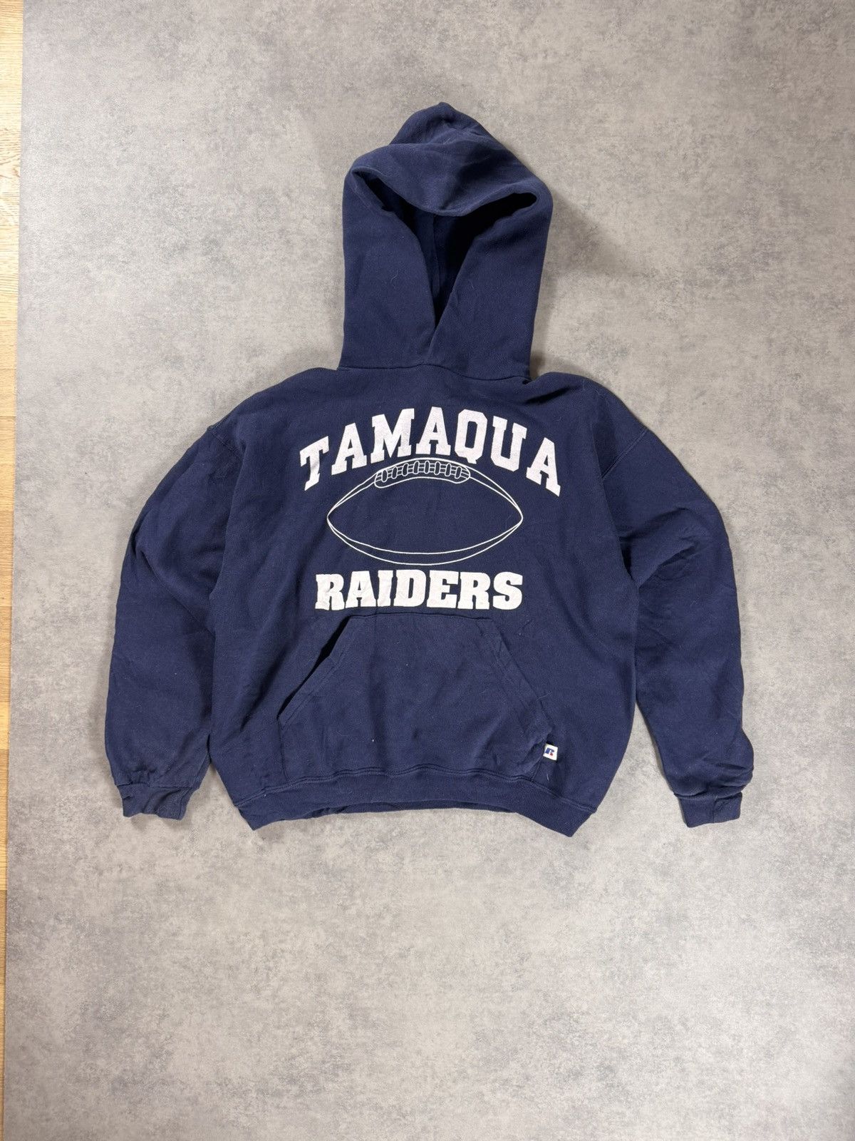 Russell Athletic Russell Athletic Vintage Baggy Hoodie Size US S / EU 44-46 / 1 - 1 Thumbnail