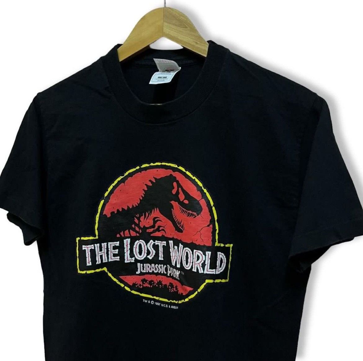 Vintage Vintage 1997 Jurassic Park The Lost World Movie T Shirt Size US M / EU 48-50 / 2 - 2 Thumbnail