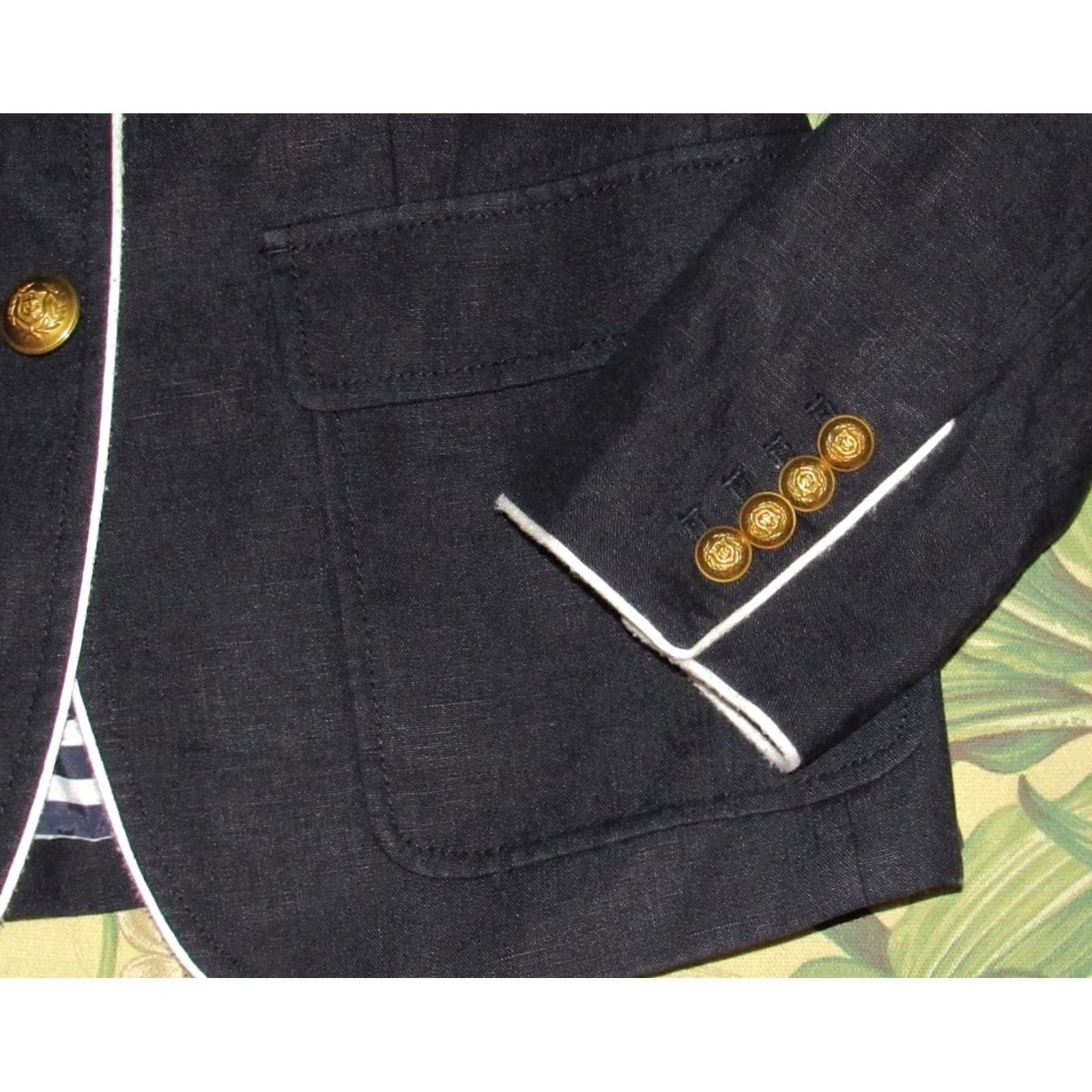 RHODE J CREW Navy Blue Rhodes Blazer Jacket Blazer 0 Women XS? Size XS / US 0-2 / IT 36-38 - 3 Thumbnail