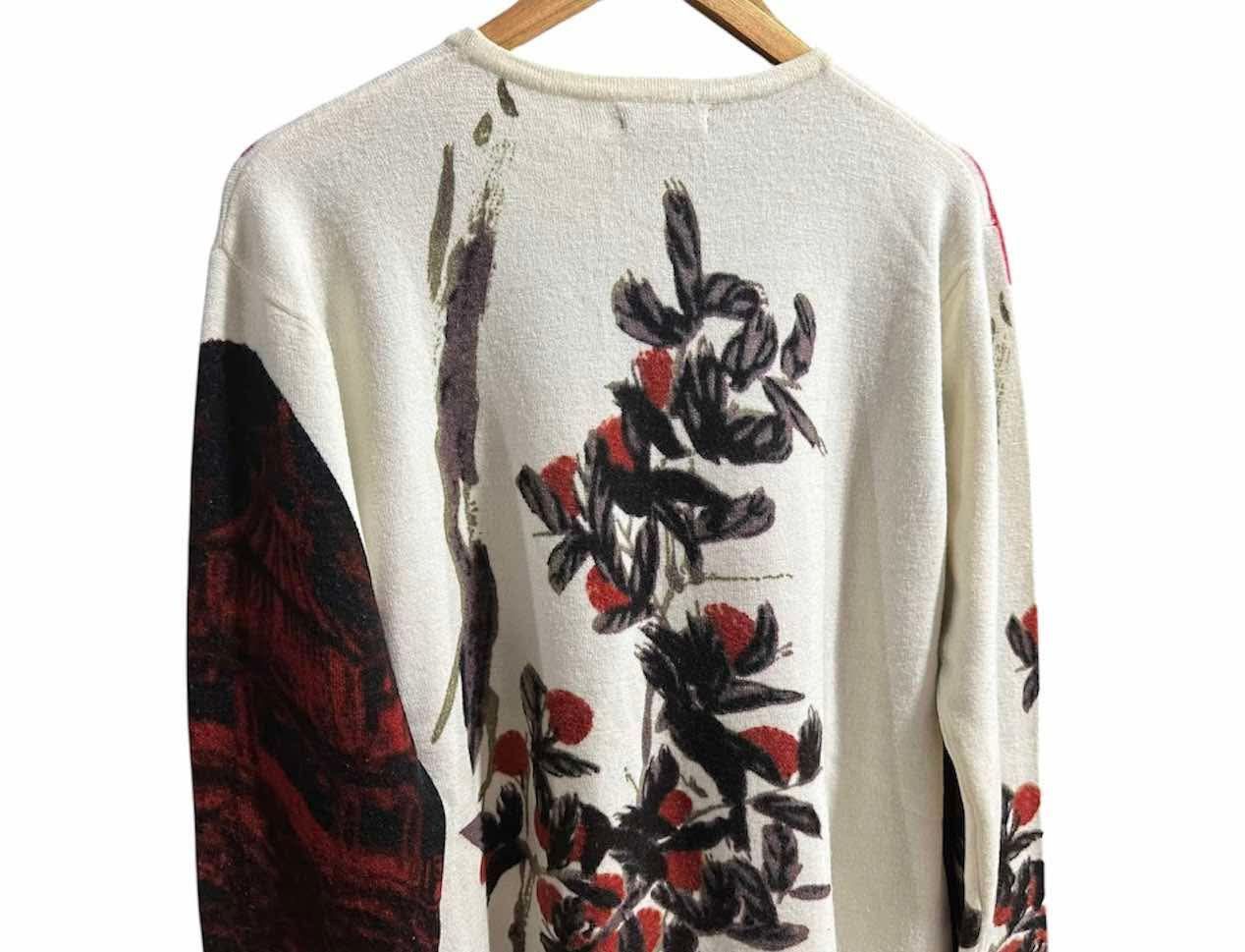 Custo Barcelona × Hysteric Glamour × Japanese Brand 🔥Sick Y2K Custo Barcelona Sweater Jpg Style Overprinted Size US L / EU 52-54 / 3 - 12 Thumbnail