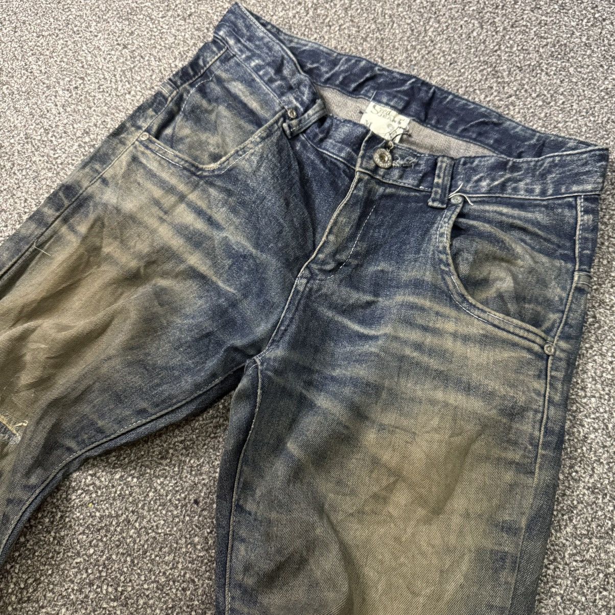 If Six Was Nine Vintage Archival 90s Seed Distressed Trashed Dirty Pants Size US 30 / EU 46 - 3 Thumbnail