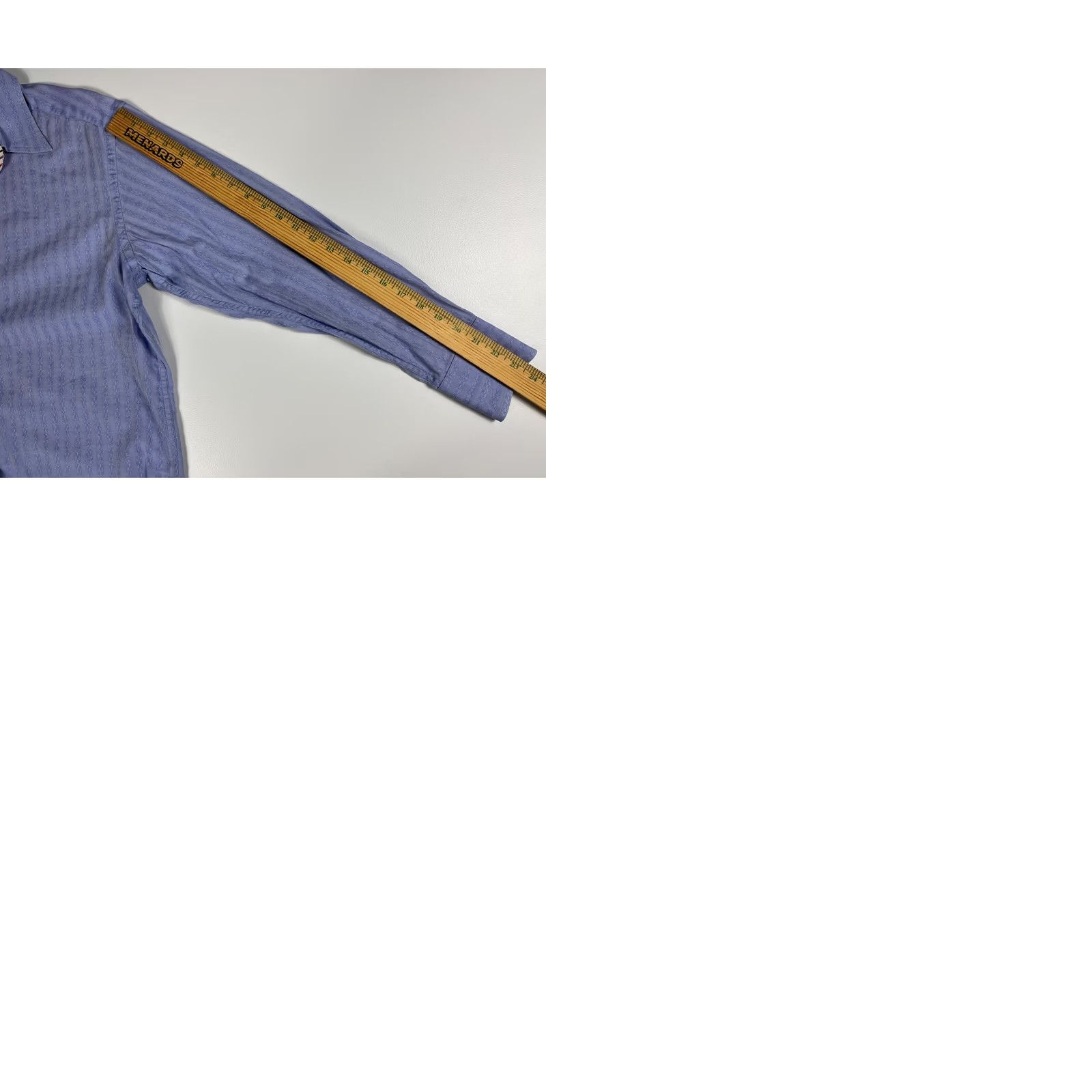 Robert Graham Robert Graham Button-Up Shirt Mens Striped Size M Violet 100% Cotton Woven Long Sleeve, Collared, Regular Fit, XS? Size US M / EU 48-50 / 2 - 10 Thumbnail