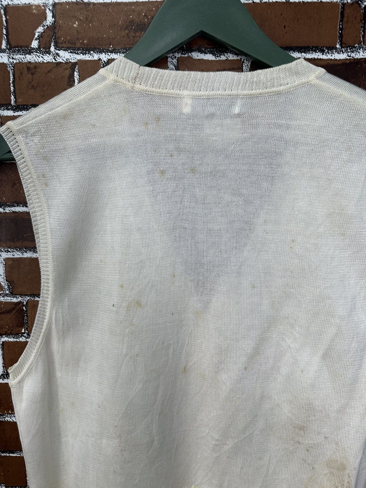 Burberry Vintage Burberry Tank Top Knit A977 Size S / US 4 / IT 40 - 5 Thumbnail