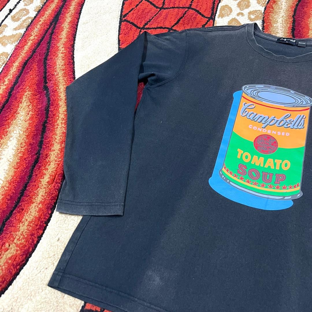 Andy Warhol Thrashed Faded 2004 Andy Warhol Long Sleeve T Shirt Size US L / EU 52-54 / 3 - 6 Thumbnail