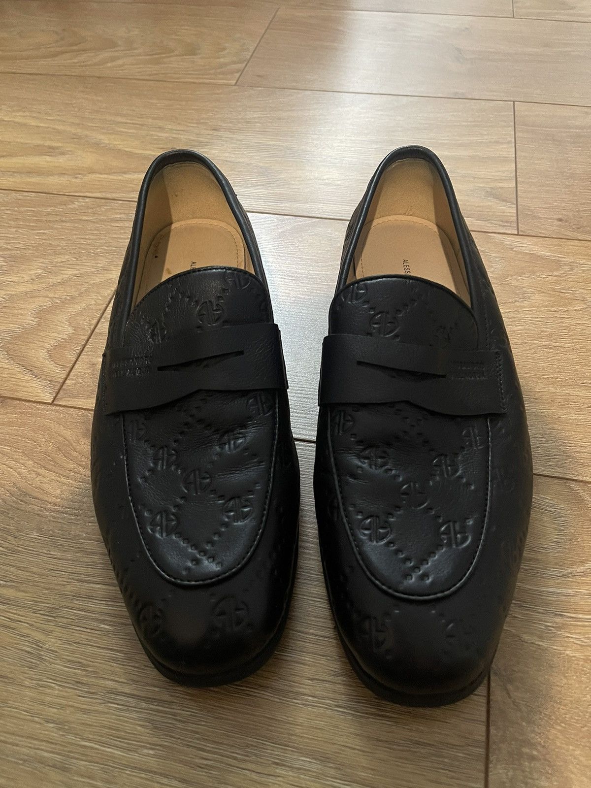 Alessandro Dell'acqua Alessandro Dell’Acqua Leather Loafers – Black Size US 8 / EU 41 - 2 Thumbnail